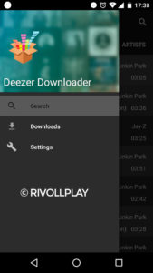 deezer-downloader,screenshot