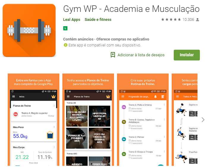 Gym WP - Academia e Musculação