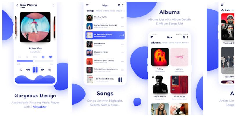 Nyx Music Player - Melhores Aplicativos Android