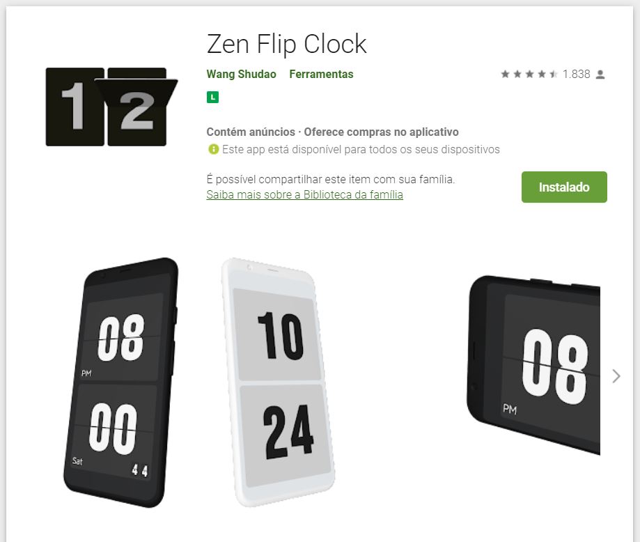 Zen FLip Clock